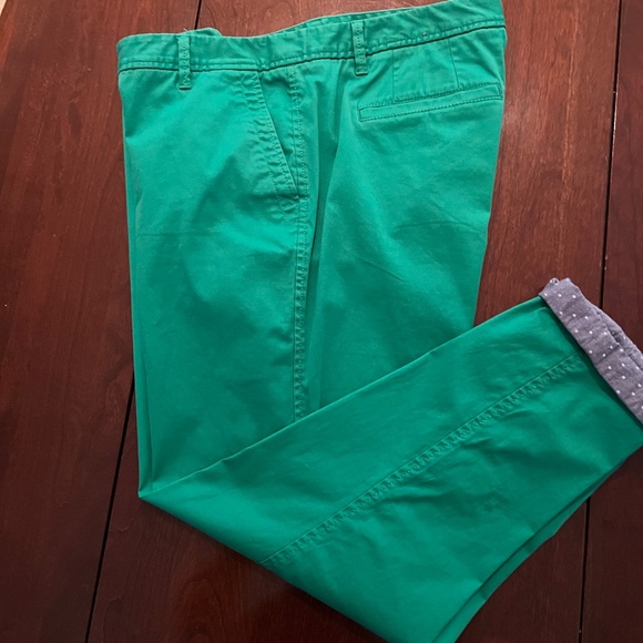 Talbots Pants - Talbots Green Girlfriend Chinos